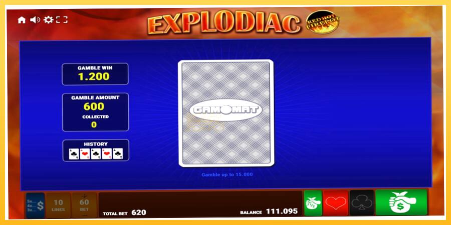 Игровой аппарат Explodiac Red Hot Firepot - игра на реальные деньги, картинка 5