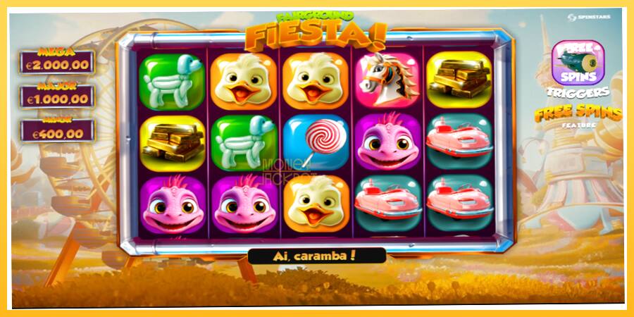 Игровой аппарат Fairground Fiesta - игра на реальные деньги, картинка 6