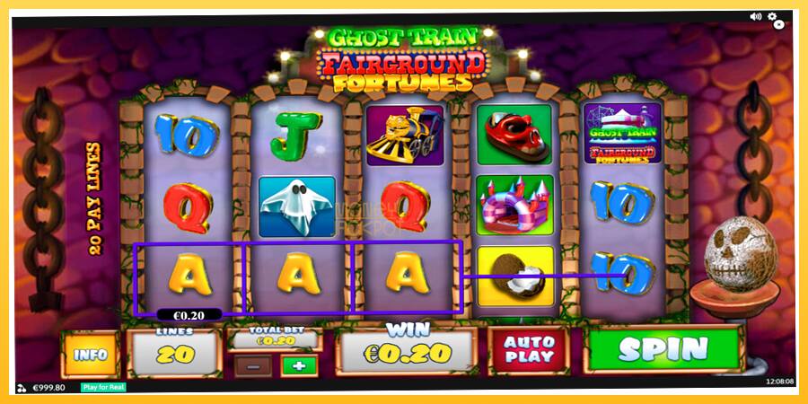 Игровой аппарат Fairground Fortunes Ghost Train - игра на реальные деньги, картинка 3