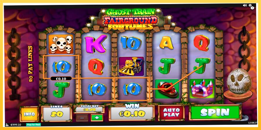 Игровой аппарат Fairground Fortunes Ghost Train - игра на реальные деньги, картинка 4