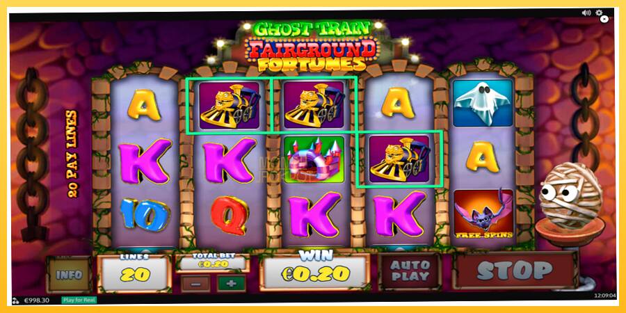 Игровой аппарат Fairground Fortunes Ghost Train - игра на реальные деньги, картинка 5