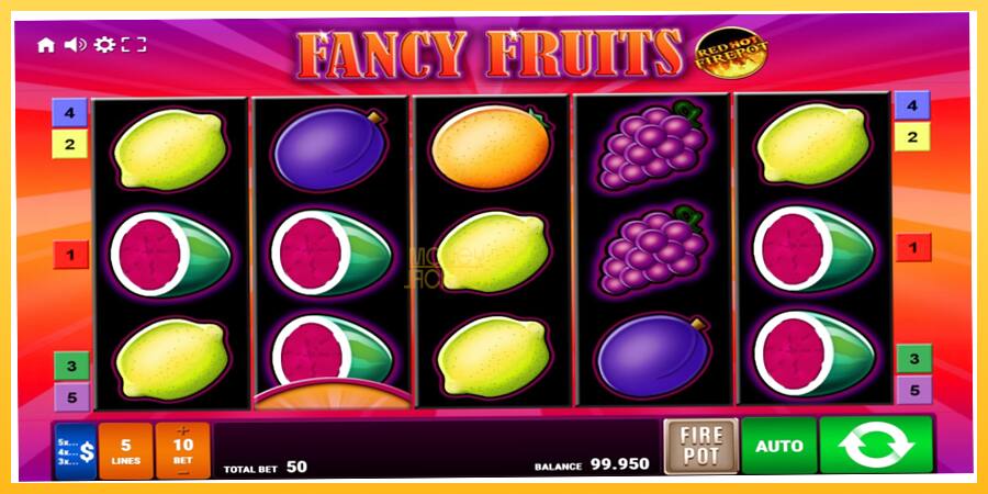 Игровой аппарат Fancy Fruits Red Hot Firepot - игра на реальные деньги, картинка 1