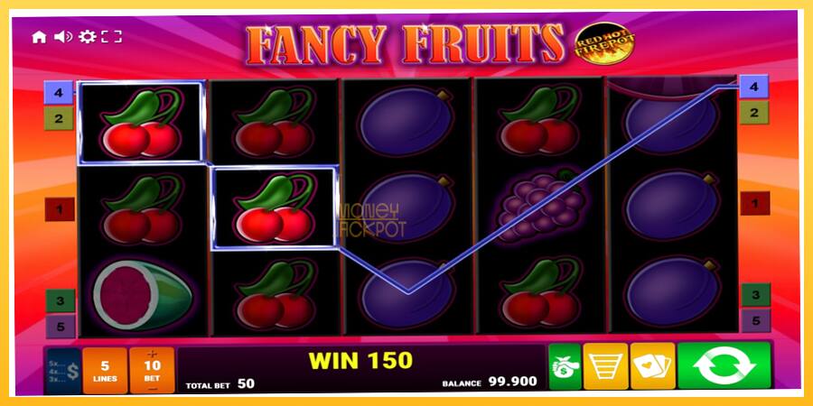 Игровой аппарат Fancy Fruits Red Hot Firepot - игра на реальные деньги, картинка 2