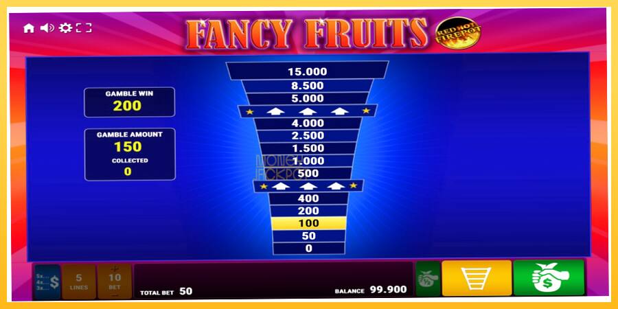 Игровой аппарат Fancy Fruits Red Hot Firepot - игра на реальные деньги, картинка 3