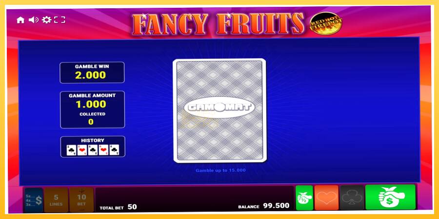 Игровой аппарат Fancy Fruits Red Hot Firepot - игра на реальные деньги, картинка 4