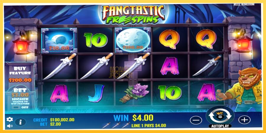 Игровой аппарат Fangtastic Freespins - игра на реальные деньги, картинка 3