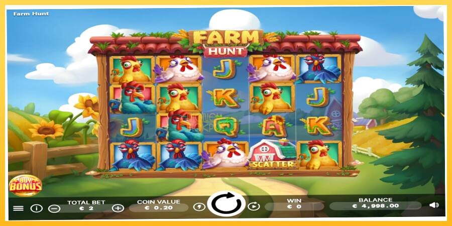 Игровой аппарат Farm Hunt - игра на реальные деньги, картинка 2