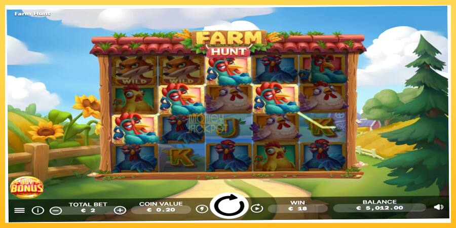 Игровой аппарат Farm Hunt - игра на реальные деньги, картинка 3