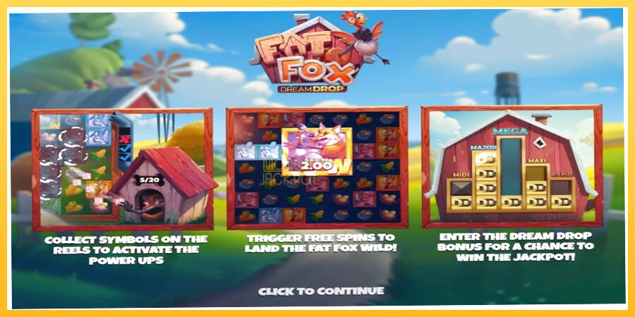 Игровой аппарат Fat Fox Dream Drop - игра на реальные деньги, картинка 3