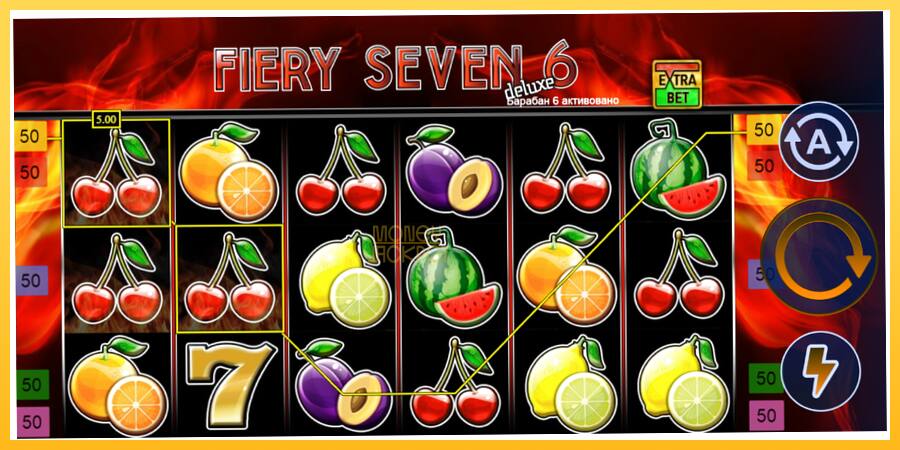 Игровой аппарат Fiery Sevens Deluxe Six - игра на реальные деньги, картинка 4