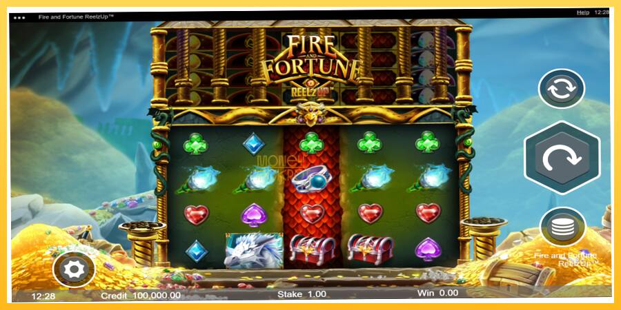 Игровой аппарат Fire and Fortune ReelzUp - игра на реальные деньги, картинка 2