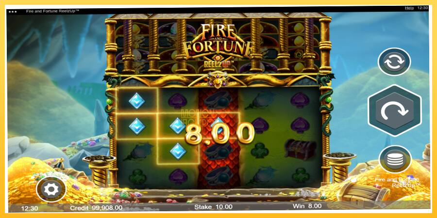 Игровой аппарат Fire and Fortune ReelzUp - игра на реальные деньги, картинка 3