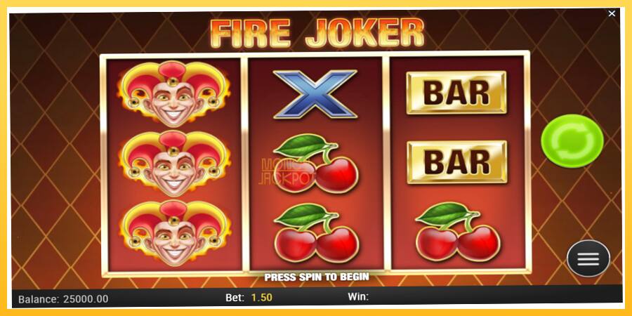 Игровой аппарат Fire Joker - игра на реальные деньги, картинка 2