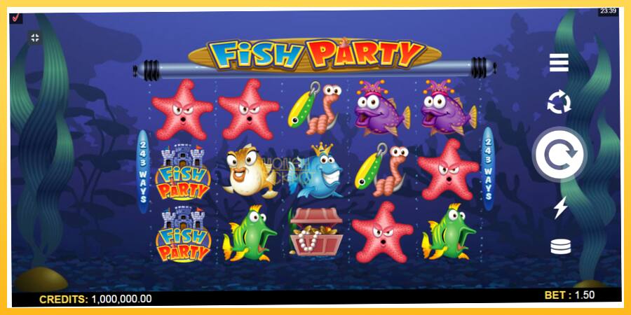 Игровой аппарат Fish Party - игра на реальные деньги, картинка 1