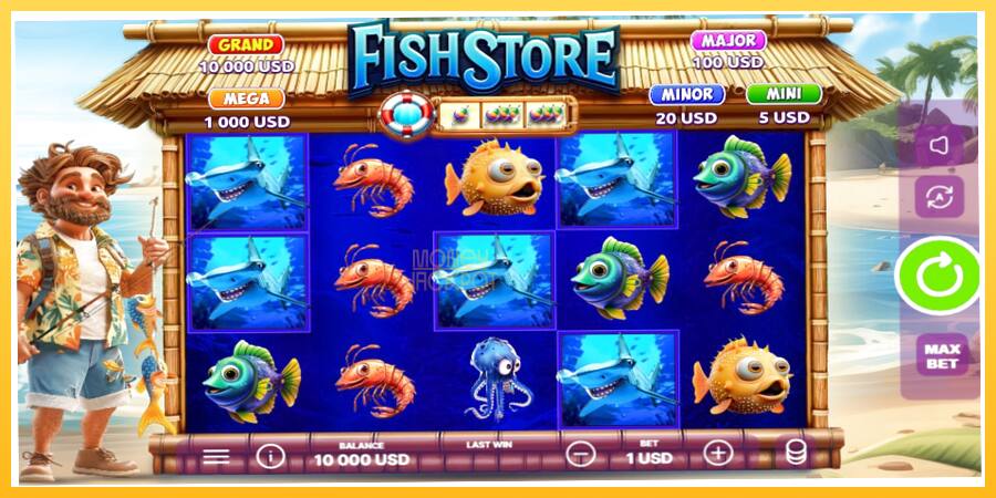 Игровой аппарат Fish Store - игра на реальные деньги, картинка 1