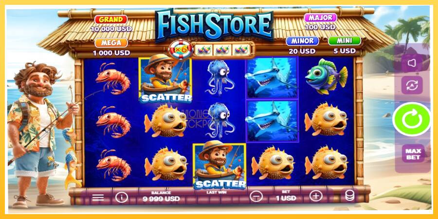 Игровой аппарат Fish Store - игра на реальные деньги, картинка 2