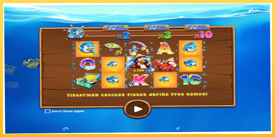 Игровой аппарат Fishin The Biggest - игра на реальные деньги, картинка 2