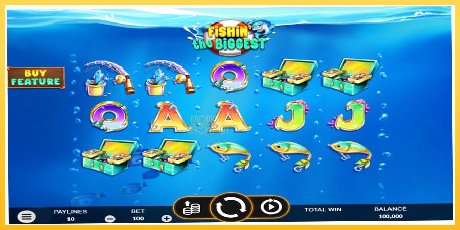 Игровой аппарат Fishin The Biggest - игра на реальные деньги, картинка 3