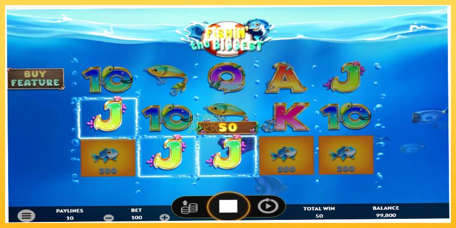 Игровой аппарат Fishin The Biggest - игра на реальные деньги, картинка 4