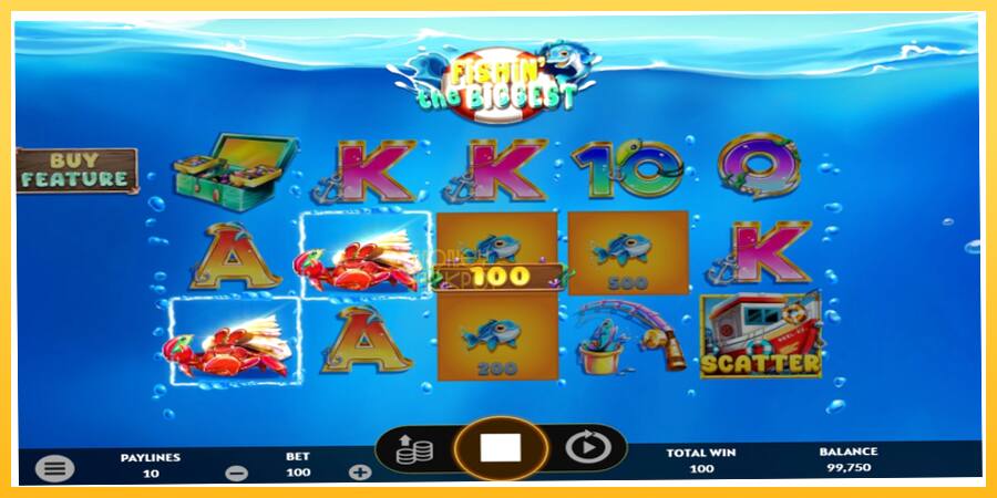 Игровой аппарат Fishin The Biggest - игра на реальные деньги, картинка 5