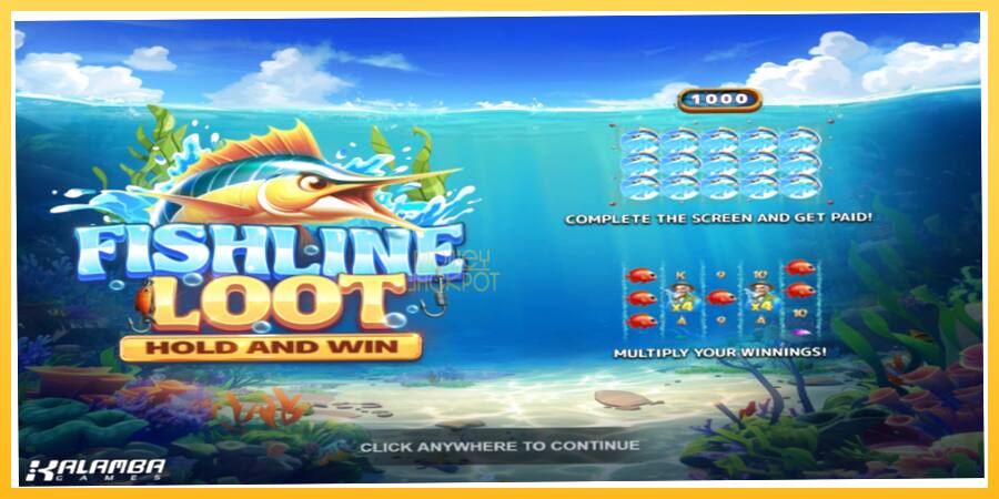 Игровой аппарат Fishline Loot Hold and Win - игра на реальные деньги, картинка 1