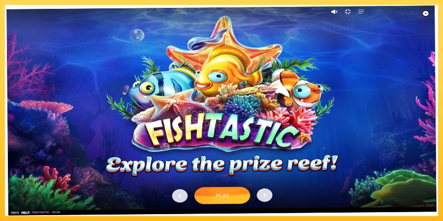 Игровой аппарат Fishtastic - игра на реальные деньги, картинка 1