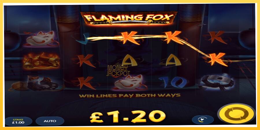 Игровой аппарат Flaming Fox - игра на реальные деньги, картинка 3