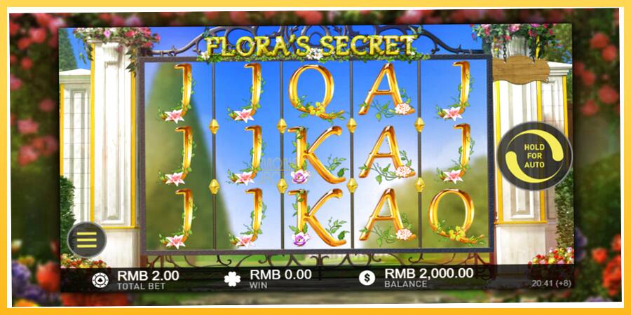 Игровой аппарат Floras Secret - игра на реальные деньги, картинка 2