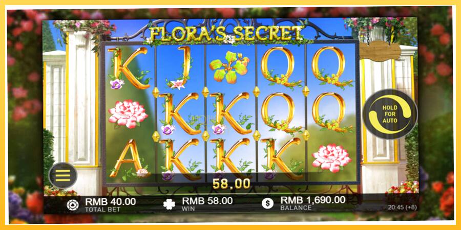 Игровой аппарат Floras Secret - игра на реальные деньги, картинка 4