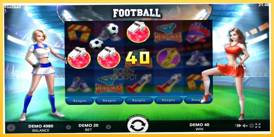 Игровой аппарат Football - игра на реальные деньги, картинка 3