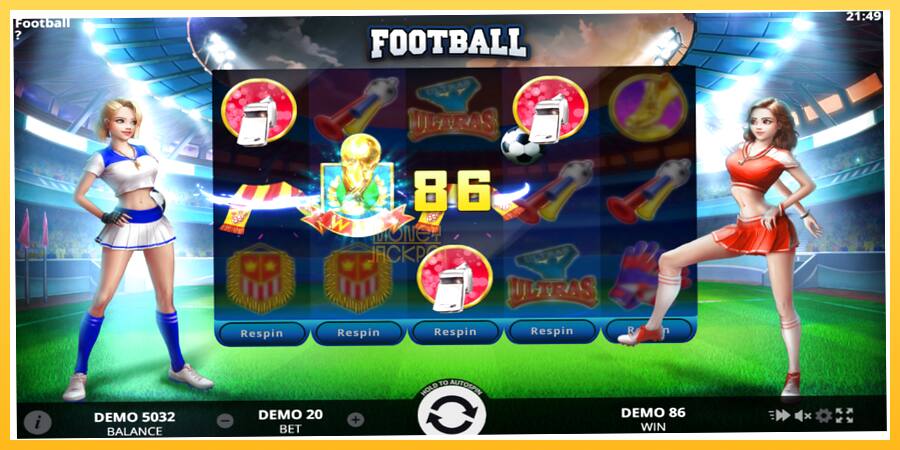 Игровой аппарат Football - игра на реальные деньги, картинка 4