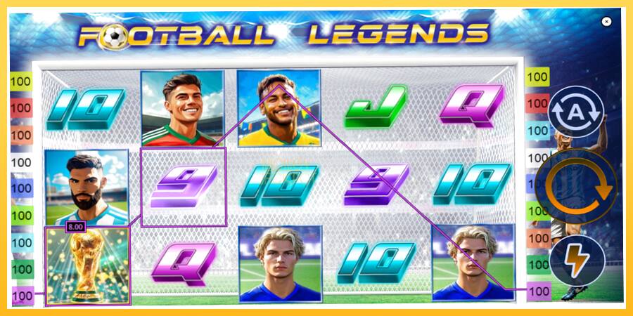 Игровой аппарат Football Legends - игра на реальные деньги, картинка 3