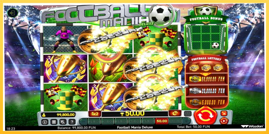 Игровой аппарат Football Mania Deluxe - игра на реальные деньги, картинка 3