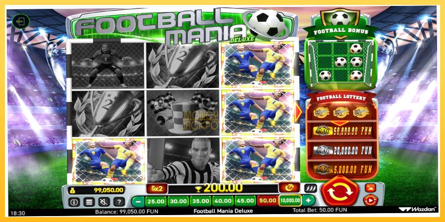 Игровой аппарат Football Mania Deluxe - игра на реальные деньги, картинка 4