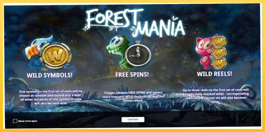 Игровой аппарат Forest Mania - игра на реальные деньги, картинка 1