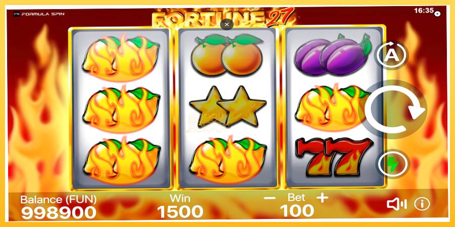 Игровой аппарат Fortune 27 - игра на реальные деньги, картинка 2