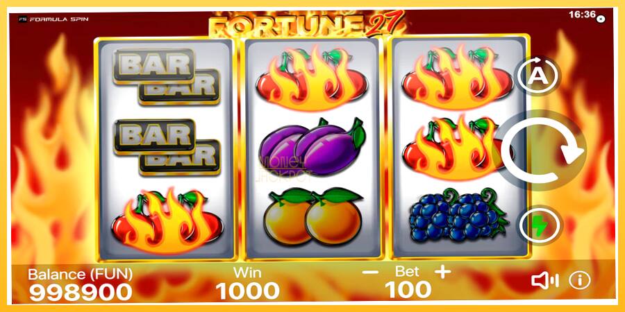 Игровой аппарат Fortune 27 - игра на реальные деньги, картинка 3