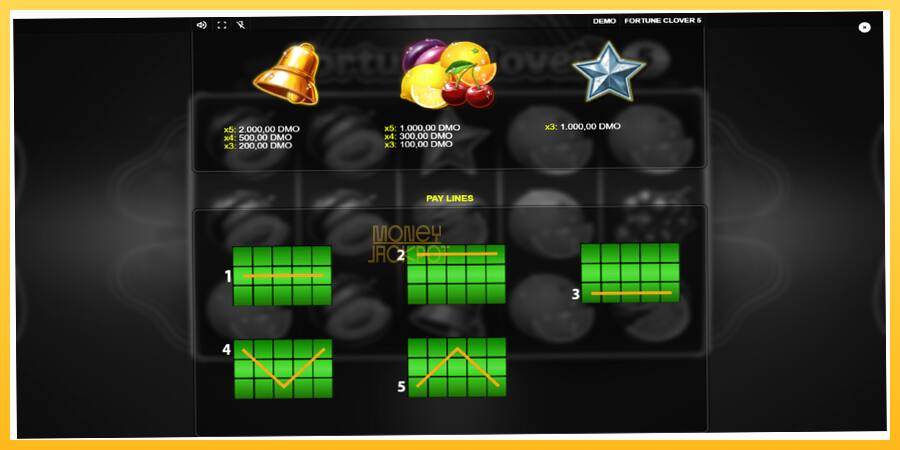 Игровой аппарат Fortune Clover 5 - игра на реальные деньги, картинка 6