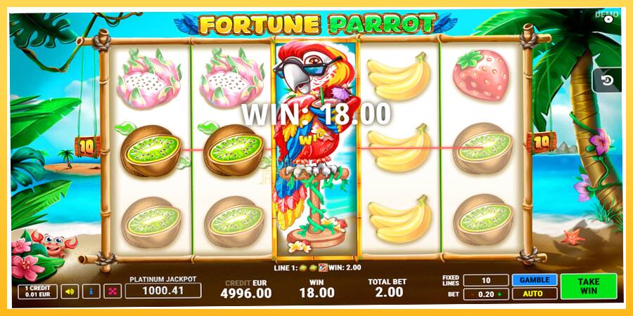 Игровой аппарат Fortune Parrot - игра на реальные деньги, картинка 2