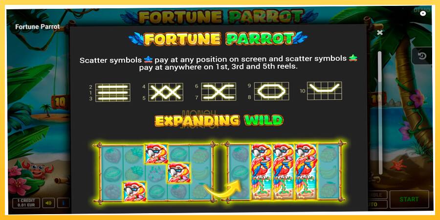 Игровой аппарат Fortune Parrot - игра на реальные деньги, картинка 7