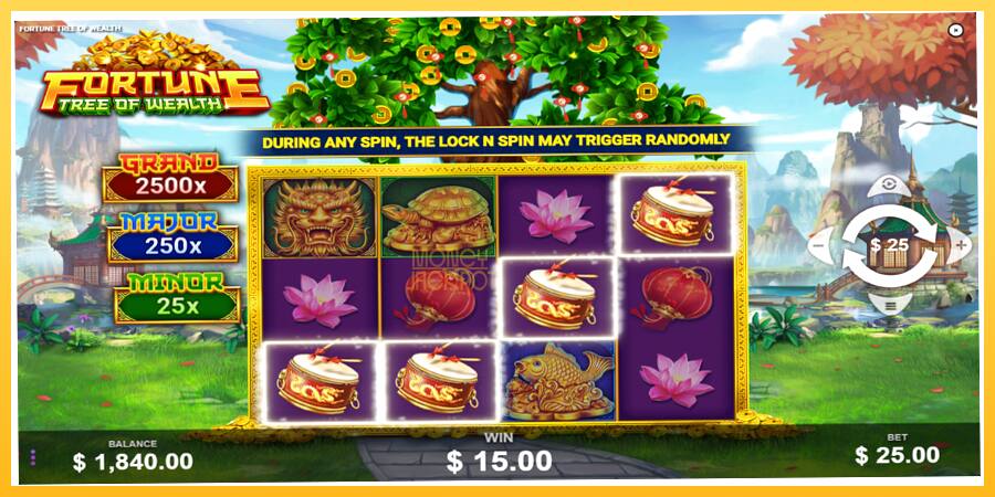 Игровой аппарат Fortune Tree of Wealth - игра на реальные деньги, картинка 3