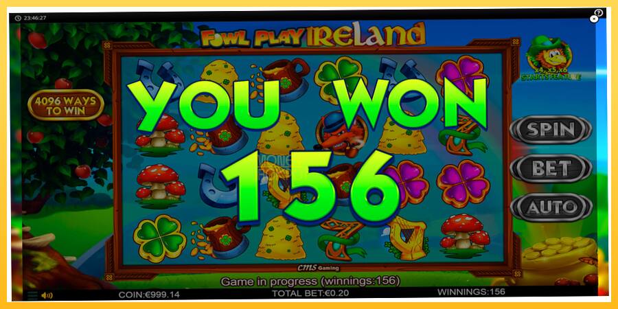 Игровой аппарат Fowl Play Ireland - игра на реальные деньги, картинка 5