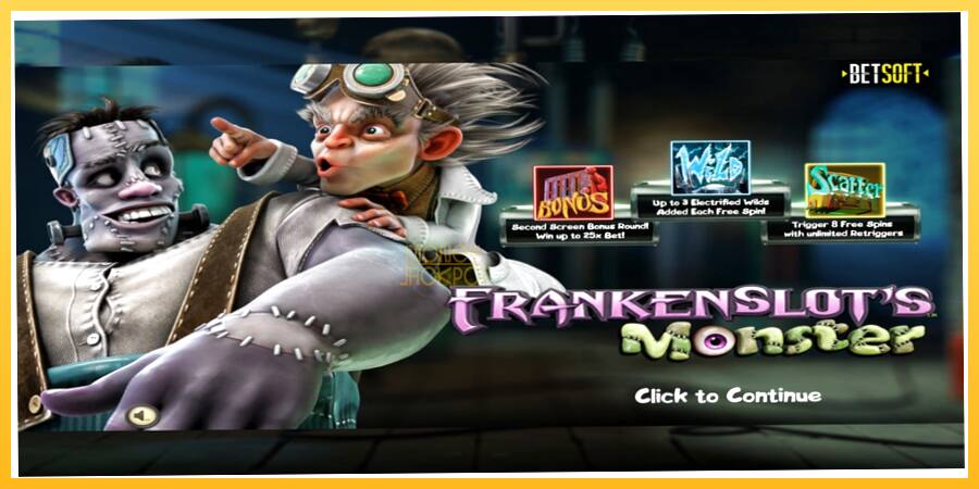 Игровой аппарат Frankenslots Monster - игра на реальные деньги, картинка 1