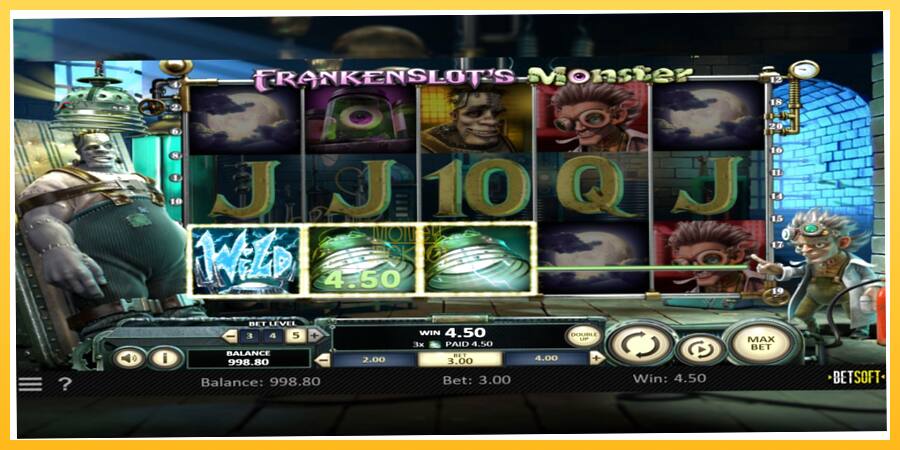 Игровой аппарат Frankenslots Monster - игра на реальные деньги, картинка 3