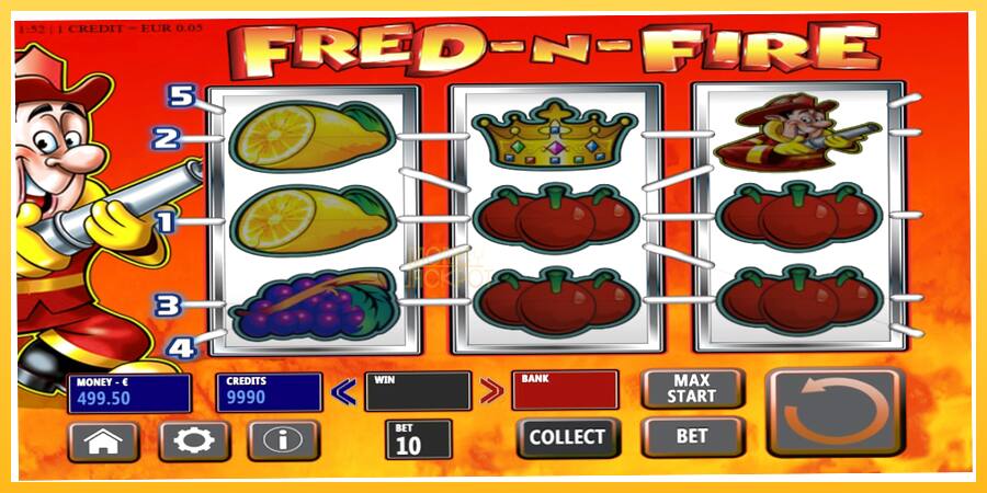 Игровой аппарат Fred-N-Fire - игра на реальные деньги, картинка 1