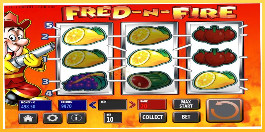 Игровой аппарат Fred-N-Fire - игра на реальные деньги, картинка 2