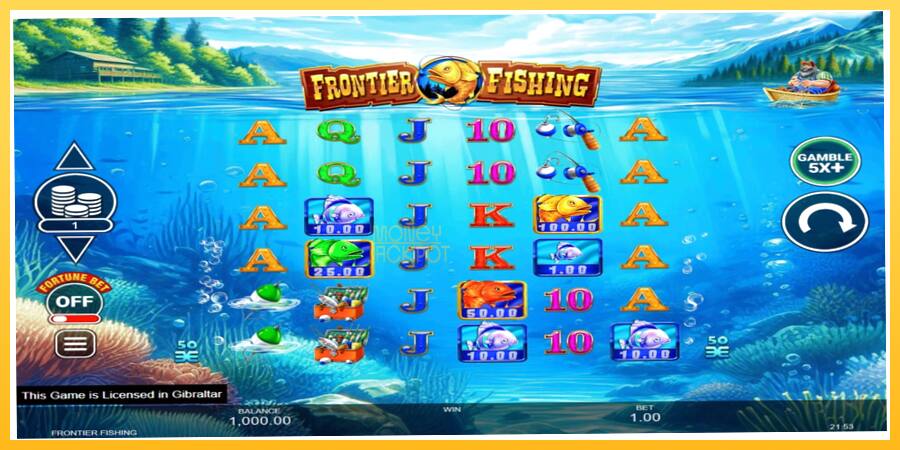 Игровой аппарат Frontier Fishing - игра на реальные деньги, картинка 2