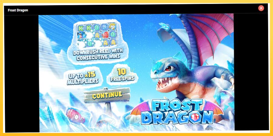 Игровой аппарат Frost Dragon - игра на реальные деньги, картинка 1