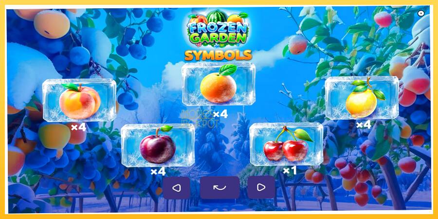 Игровой аппарат Frozen Garden - игра на реальные деньги, картинка 6