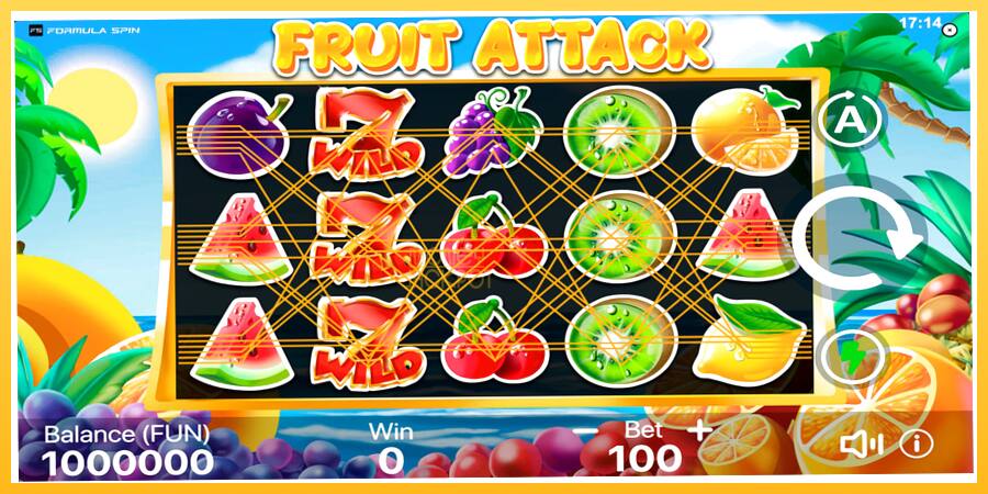 Игровой аппарат Fruit Attack - игра на реальные деньги, картинка 1